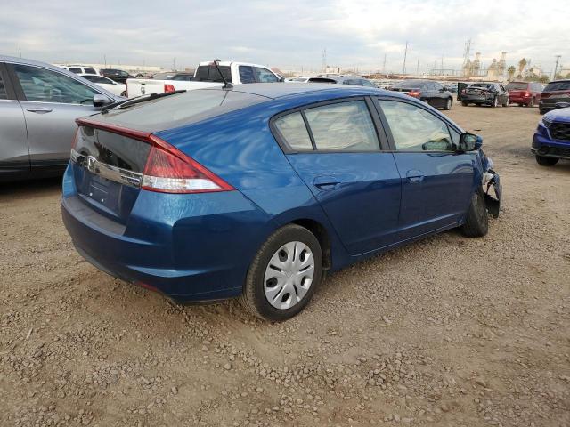 JHMZE2H51CS005719 - 2012 HONDA INSIGHT LX BLUE photo 3