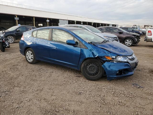 JHMZE2H51CS005719 - 2012 HONDA INSIGHT LX BLUE photo 4