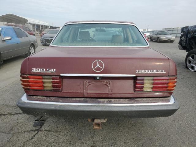 WDBCB20A8EA088100 - 1984 MERCEDES-BENZ 300 SD MAROON photo 6