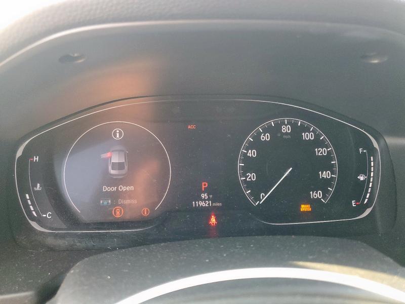 1HGCV1F36JA179180 - 2018 HONDA ACCORD SPORT Niebieski zdjęcie 9