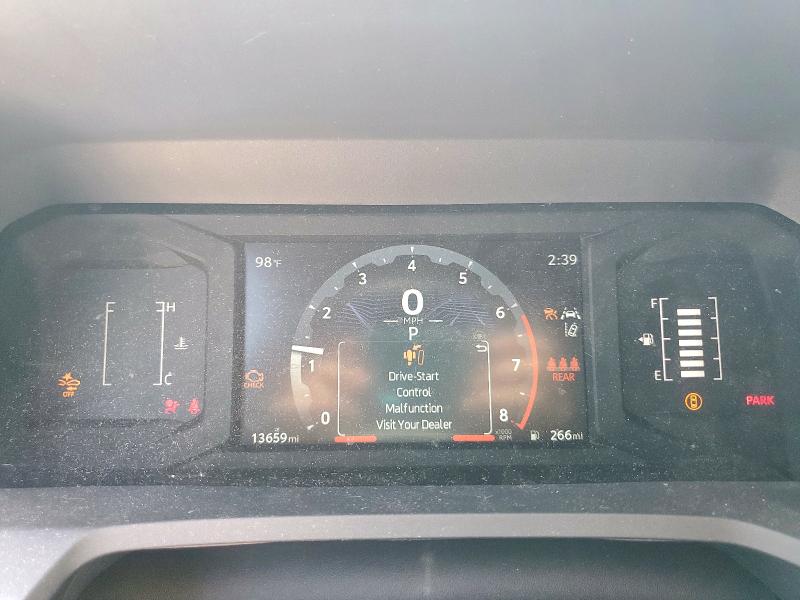 3TYKD5HN5ST018492 - 2025 TOYOTA TACOMA DOUBLE CAB GRAY photo 9