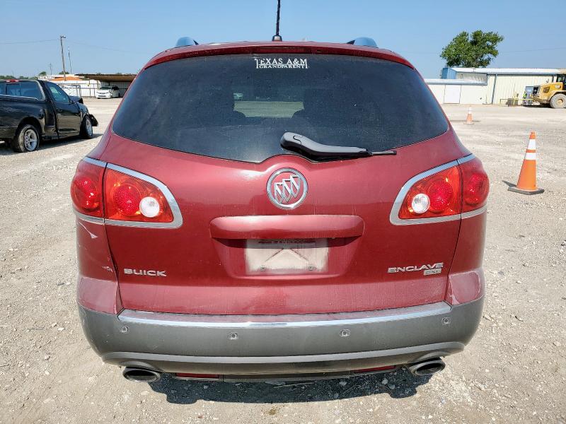 5GAER23D99J150459 - 2009 BUICK ENCLAVE CXL BURGUNDY photo 6