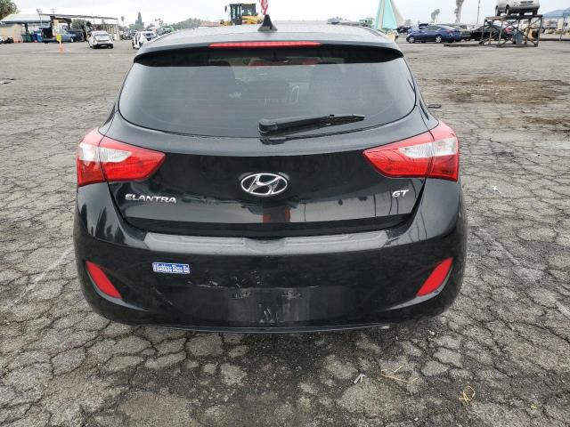 KMHD35LH3GU336070 - 2016 HYUNDAI ELANTRA GT BLACK photo 6