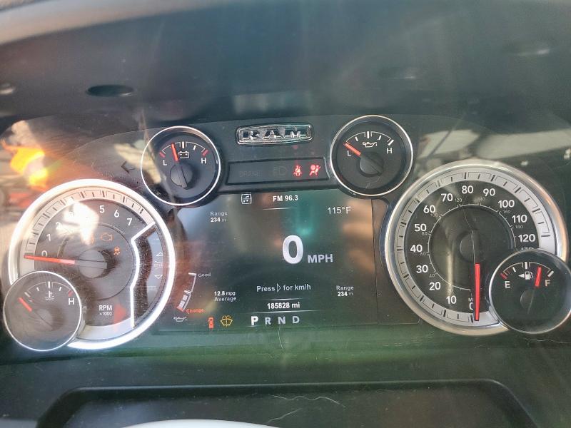 1C6RR7LT2HS823452 - 2017 RAM 1500 SLT WHITE photo 9