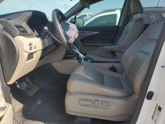 5FNYF5H56HB004713 - 2017 HONDA PILOT EXL Սպիտակ լուսանկար 7