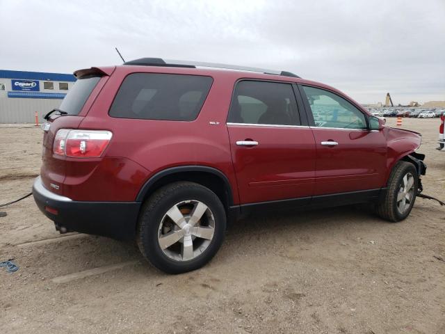 1GKLVMED9AJ230542 - 2010 GMC ACADIA SLT-1 RED photo 3