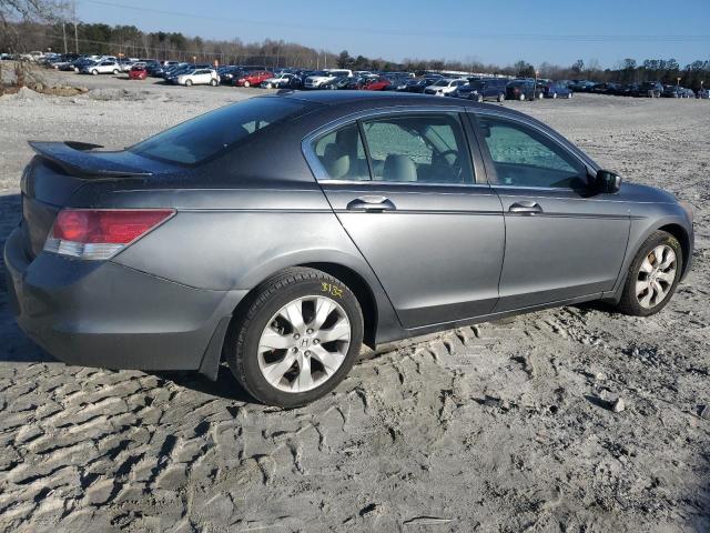 1HGCP26829A092481 - 2009 HONDA ACCORD EXL GRAY photo 3