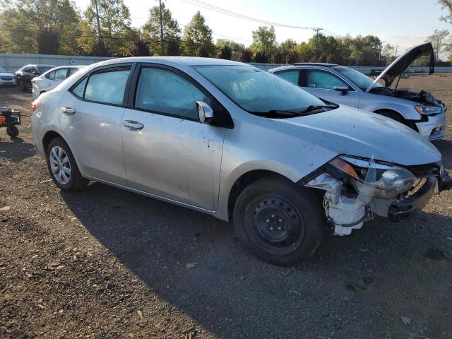 2T1BURHE1EC201548 - 2014 TOYOTA COROLLA L SILVER photo 4