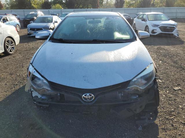 2T1BURHE1EC201548 - 2014 TOYOTA COROLLA L SILVER photo 5