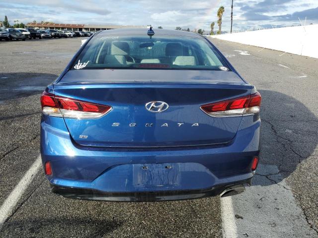 5NPE24AFXKH757570 - 2019 HYUNDAI SONATA SE BLUE photo 6