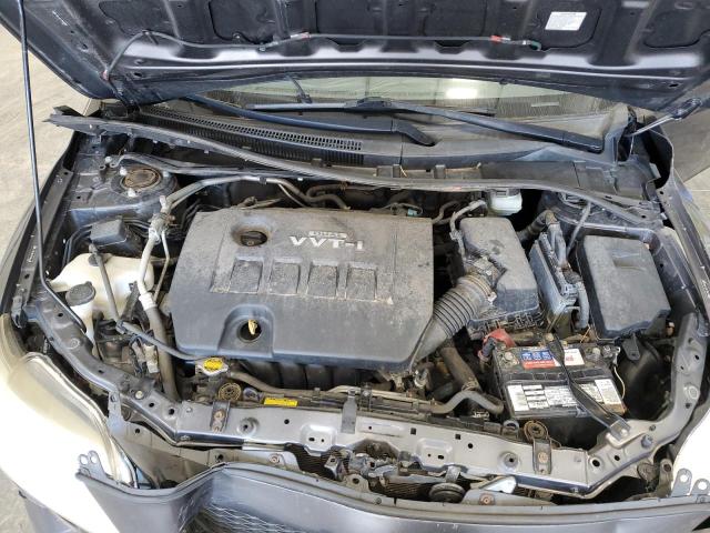 JTDBL40E199076483 - 2009 TOYOTA COROLLA BASE ნაცრისფერი ფოტო 11