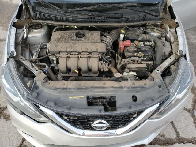 3N1AB7AP6HY371090 - 2017 NISSAN SENTRA S SILVER photo 11