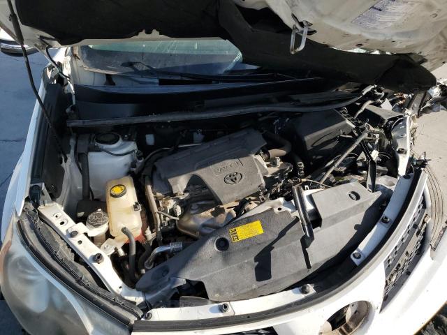 2T3WFREV4EW096896 - 2014 TOYOTA RAV4 XLE WHITE photo 11