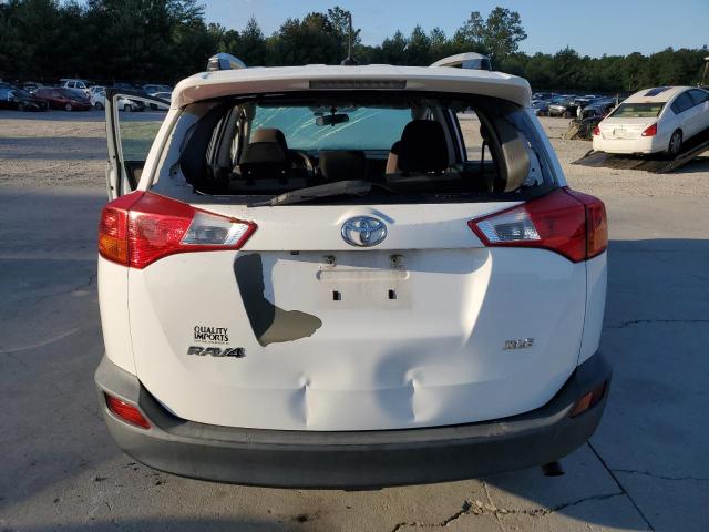 2T3WFREV4EW096896 - 2014 TOYOTA RAV4 XLE WHITE photo 6