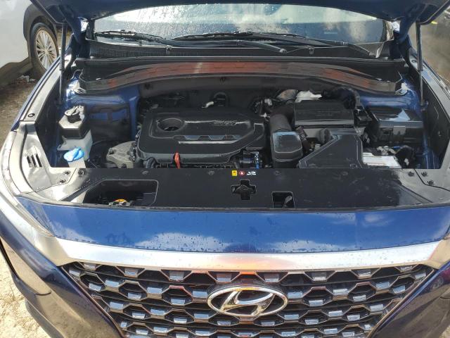 5NMS23AD4LH233907 - 2020 HYUNDAI SANTA FE SE BLUE photo 12