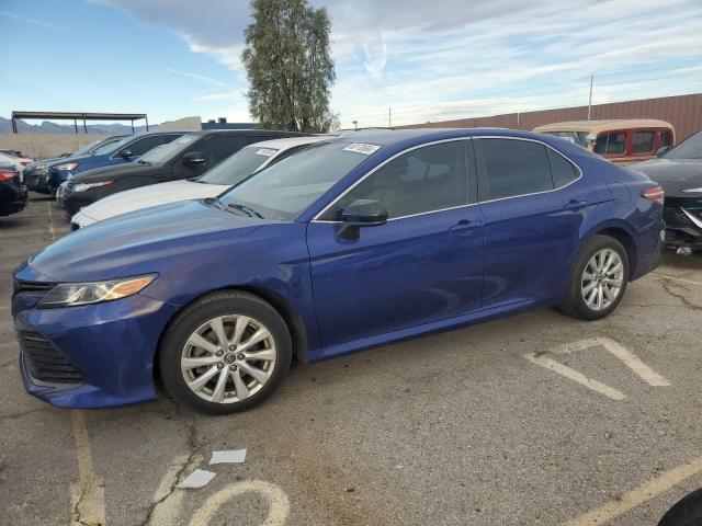 JTNB11HK9J3003766 - 2018 TOYOTA CAMRY L BLUE photo 1