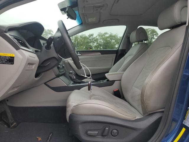 5NPE34AF8GH419038 - 2016 HYUNDAI SONATA SPORT BLUE photo 7