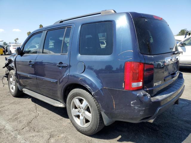 5FNYF38579B006914 - 2009 HONDA PILOT EXL 蓝色 照片 2