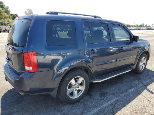 5FNYF38579B006914 - 2009 HONDA PILOT EXL 蓝色 照片 3