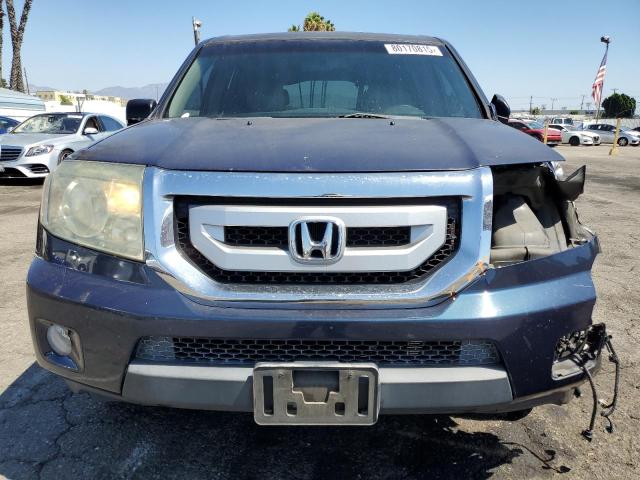 5FNYF38579B006914 - 2009 HONDA PILOT EXL 蓝色 照片 5