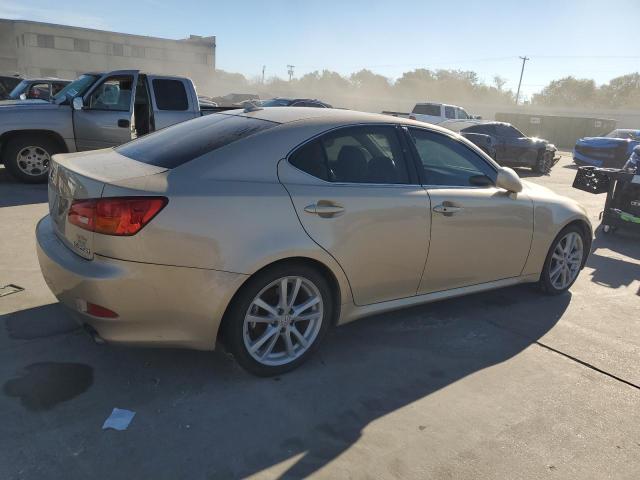 JTHBK262672037557 - 2007 LEXUS IS 250 TAN photo 3