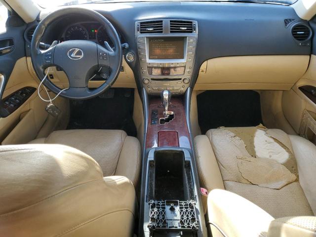 JTHBK262672037557 - 2007 LEXUS IS 250 TAN photo 8