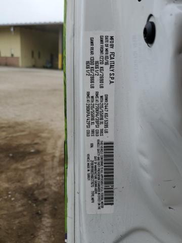 ZFBERFBB2H6E27675 - 2017 RAM PROMASTER SLT Білий фото 13