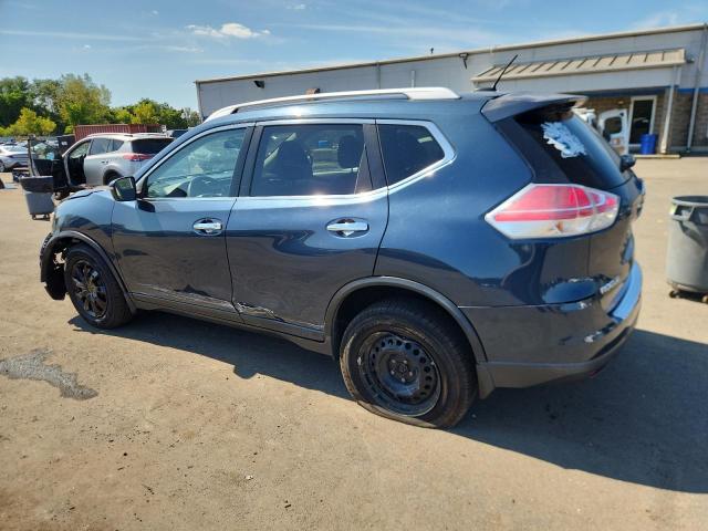 KNMAT2MV0GP611757 - 2016 NISSAN ROGUE S 蓝色 照片 2