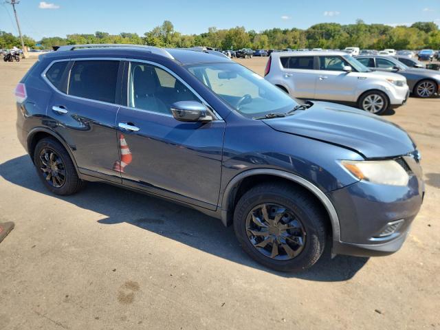 KNMAT2MV0GP611757 - 2016 NISSAN ROGUE S 蓝色 照片 4