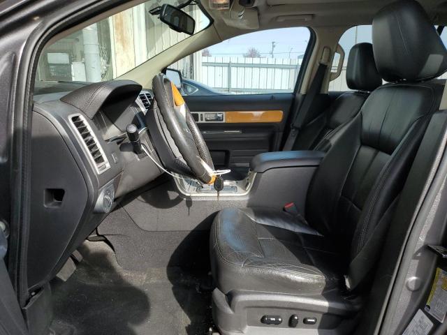 2LMDU88C39BJ00320 - 2009 LINCOLN MKX GRAY photo 7