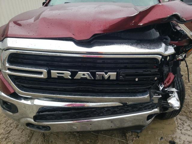 1C6RRFBG2MN587070 - 2021 RAM 1500 BIG HORN/LONE STAR MAROON photo 11