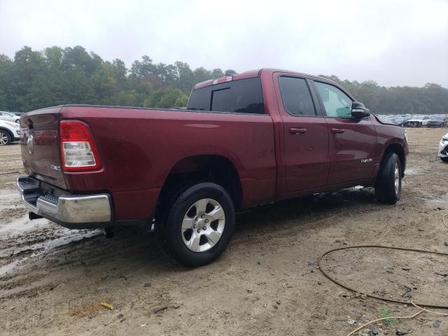 1C6RRFBG2MN587070 - 2021 RAM 1500 BIG HORN/LONE STAR MAROON photo 3