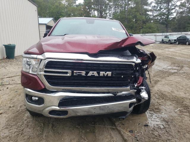 1C6RRFBG2MN587070 - 2021 RAM 1500 BIG HORN/LONE STAR MAROON photo 5