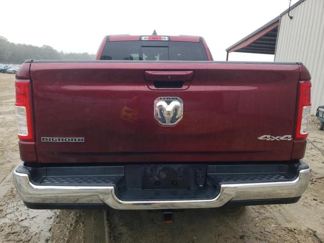 1C6RRFBG2MN587070 - 2021 RAM 1500 BIG HORN/LONE STAR MAROON photo 6