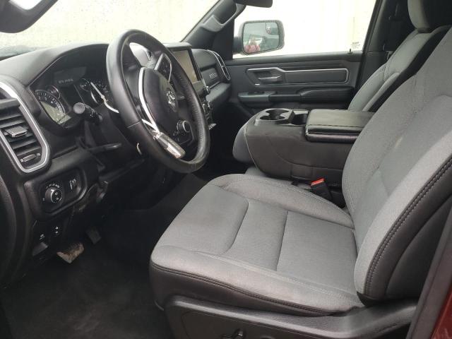 1C6RRFBG2MN587070 - 2021 RAM 1500 BIG HORN/LONE STAR MAROON photo 7