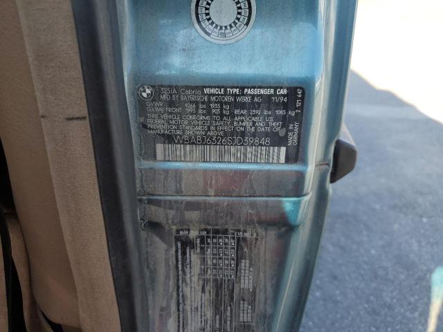 WBABJ6326SJD39848 - 1995 BMW 325 IC AUTOMATIC Mavi foto 12