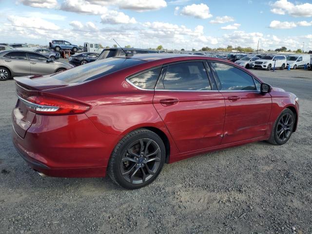 3FA6P0H70JR190235 - 2018 FORD FUSION SE Qırmızı foto 3