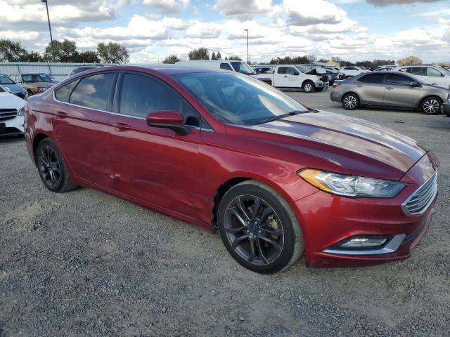 3FA6P0H70JR190235 - 2018 FORD FUSION SE Qırmızı foto 4