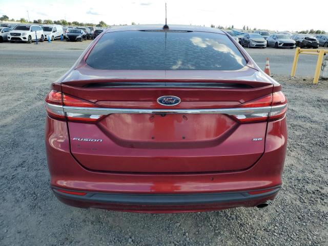 3FA6P0H70JR190235 - 2018 FORD FUSION SE Qırmızı foto 6