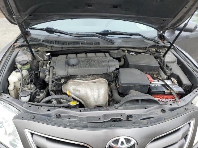 4T4BF3EK1BR162459 - 2011 TOYOTA CAMRY BASE GRAY photo 11