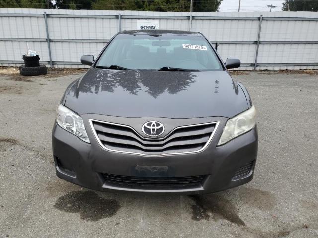 4T4BF3EK1BR162459 - 2011 TOYOTA CAMRY BASE GRAY photo 5