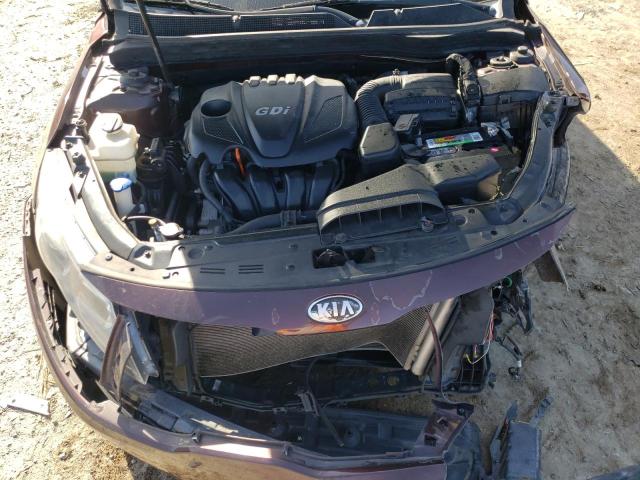 5XXGN4A74DG103879 - 2013 KIA OPTIMA EX MAROON photo 11