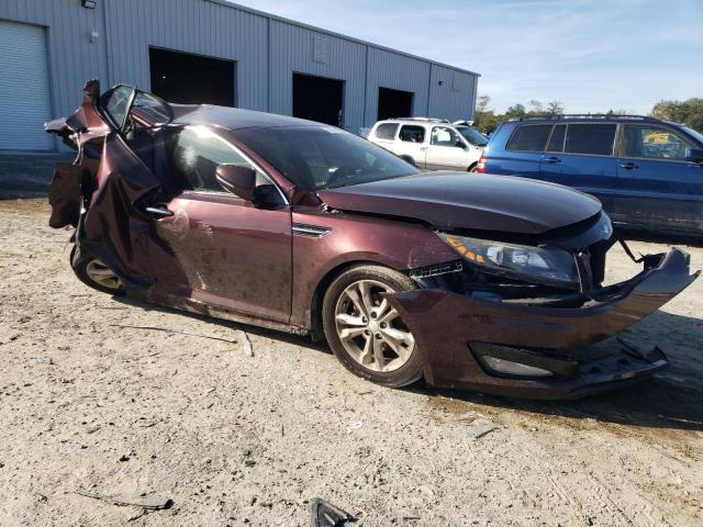 5XXGN4A74DG103879 - 2013 KIA OPTIMA EX MAROON photo 4