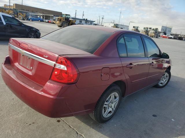 1G1ZS57F37F302116 - 2007 CHEVROLET MALIBU LS BURGUNDY photo 3