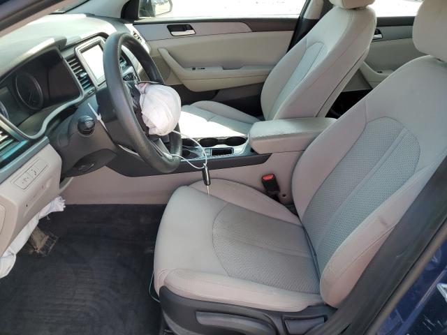 5NPE24AF2JH614451 - 2018 HYUNDAI SONATA SE 蓝色 照片 7