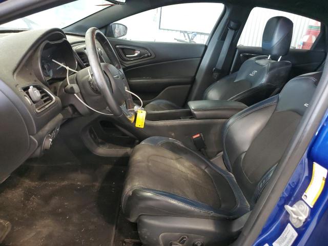 1C3CCCDG7GN139556 - 2016 CHRYSLER 200 S Blau Foto 7