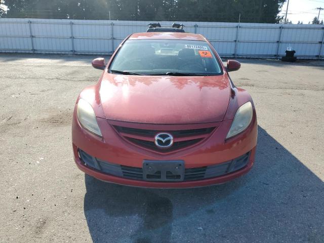 1YVHP81H495M50620 - 2009 MAZDA 6 I RED photo 5