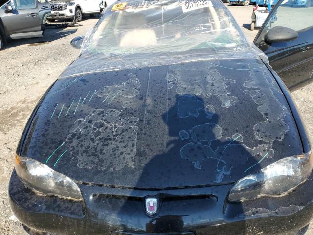 2G1WX15K039222045 - 2003 CHEVROLET MONTE CARLO SS შავი ფოტო 11