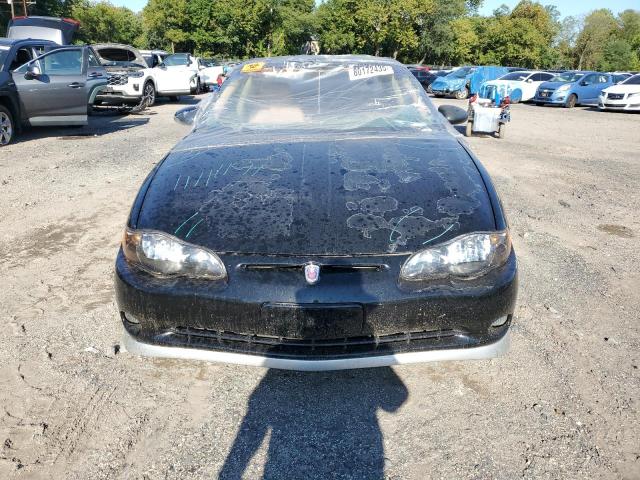 2G1WX15K039222045 - 2003 CHEVROLET MONTE CARLO SS შავი ფოტო 5