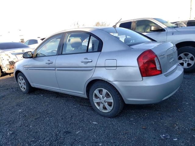 KMHCN46C39U372487 - 2009 HYUNDAI ACCENT GLS SILVER photo 2